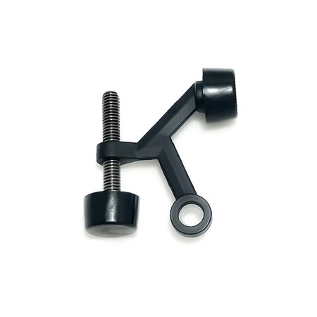 Orca Hardware Hinge Pin Stop, With Black Tip, Zinc Alloy, BL Black Finish TH-HPST-BL